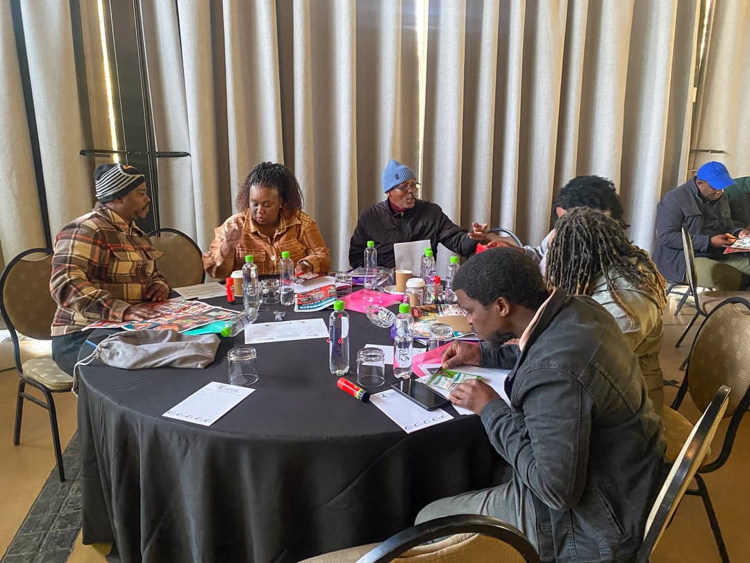 Foundation Phase teachers at a kolab. workshop